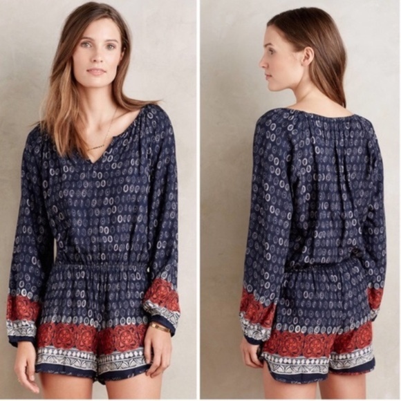 Anthropologie Pants - Anthropologie Lilka Nandini Boho Romper